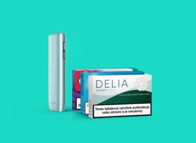 Zariadenie IQOS ILUMA i a náplne TEREA, DELIA a LEVIA