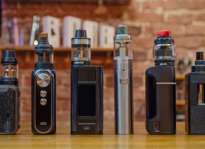 Rôzne druhy vaping zariadenia