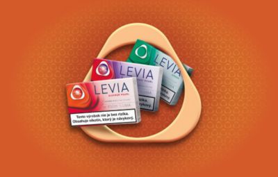 Tri krabičky náplní LEVIA pre IQOS ILUMA