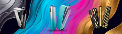Zariadenia DEVIALET, IQOS ILUMA i REMIX a Seletti na farebnom pozadí