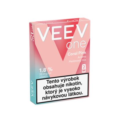 VEEV ONE NÁPLNE CORAL PINK