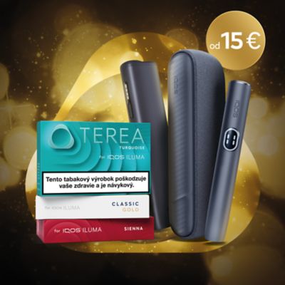 Zariadenia IQOS ILUMA i s troma krabičkami náplní TEREA, DELIA alebo LEVIA teraz už od 15 €
