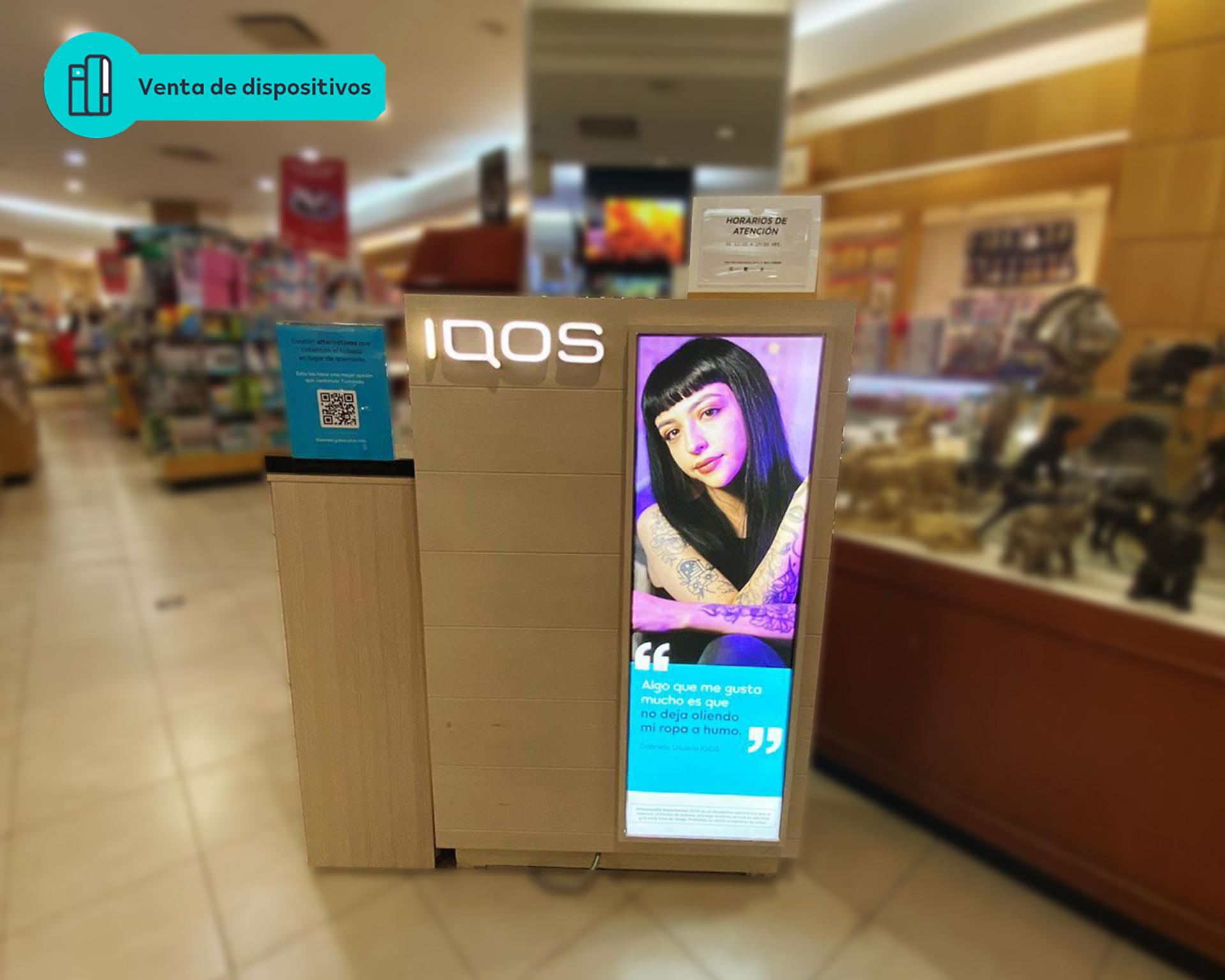 IQOS CORNER VIA VALLEJO