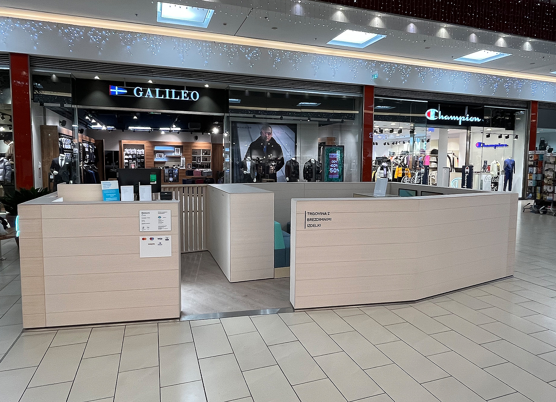 Podrobnosti o trgovini Trgovina z brezdimnimi izdelki Citycenter