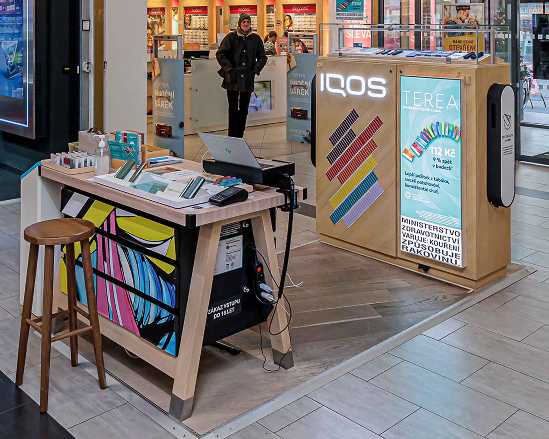 Store Detail IQOS stánek PROSTĚJOV