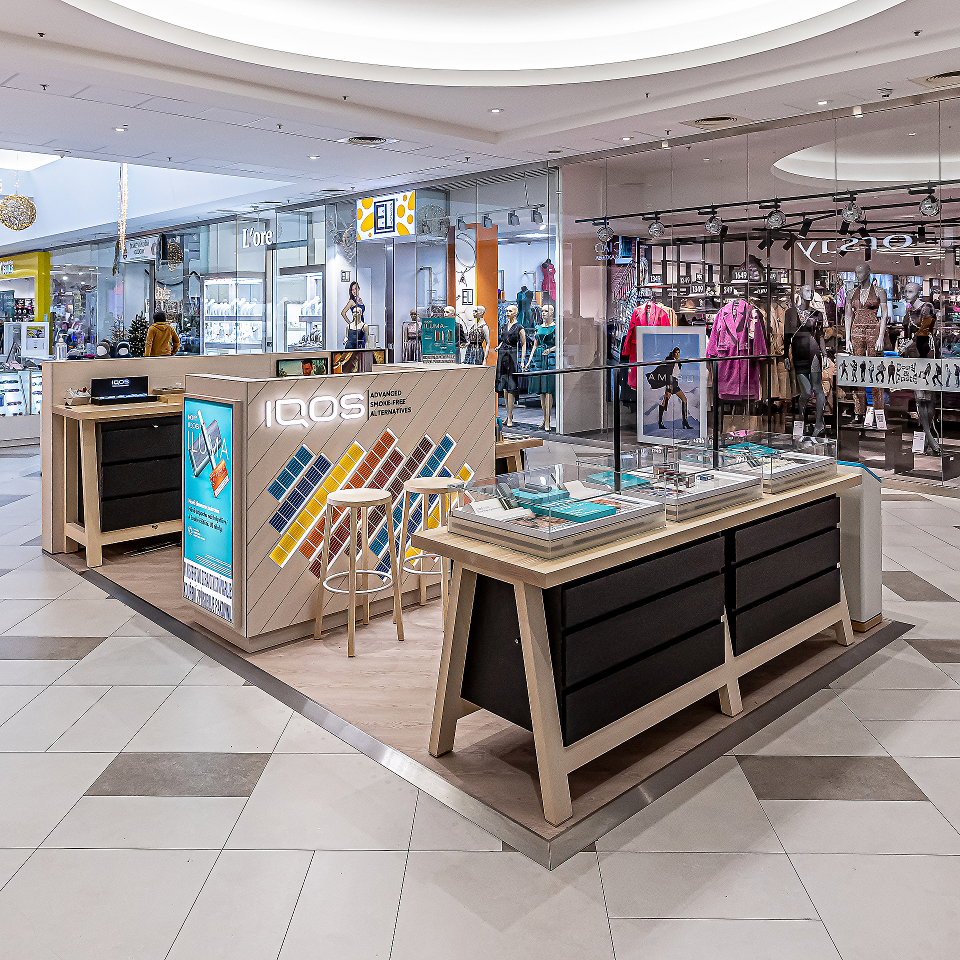 IQOS store Praha Letňany
