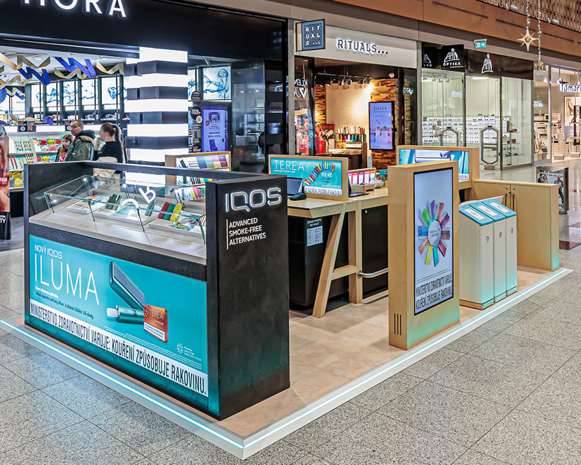 IQOS store Brno Olympia