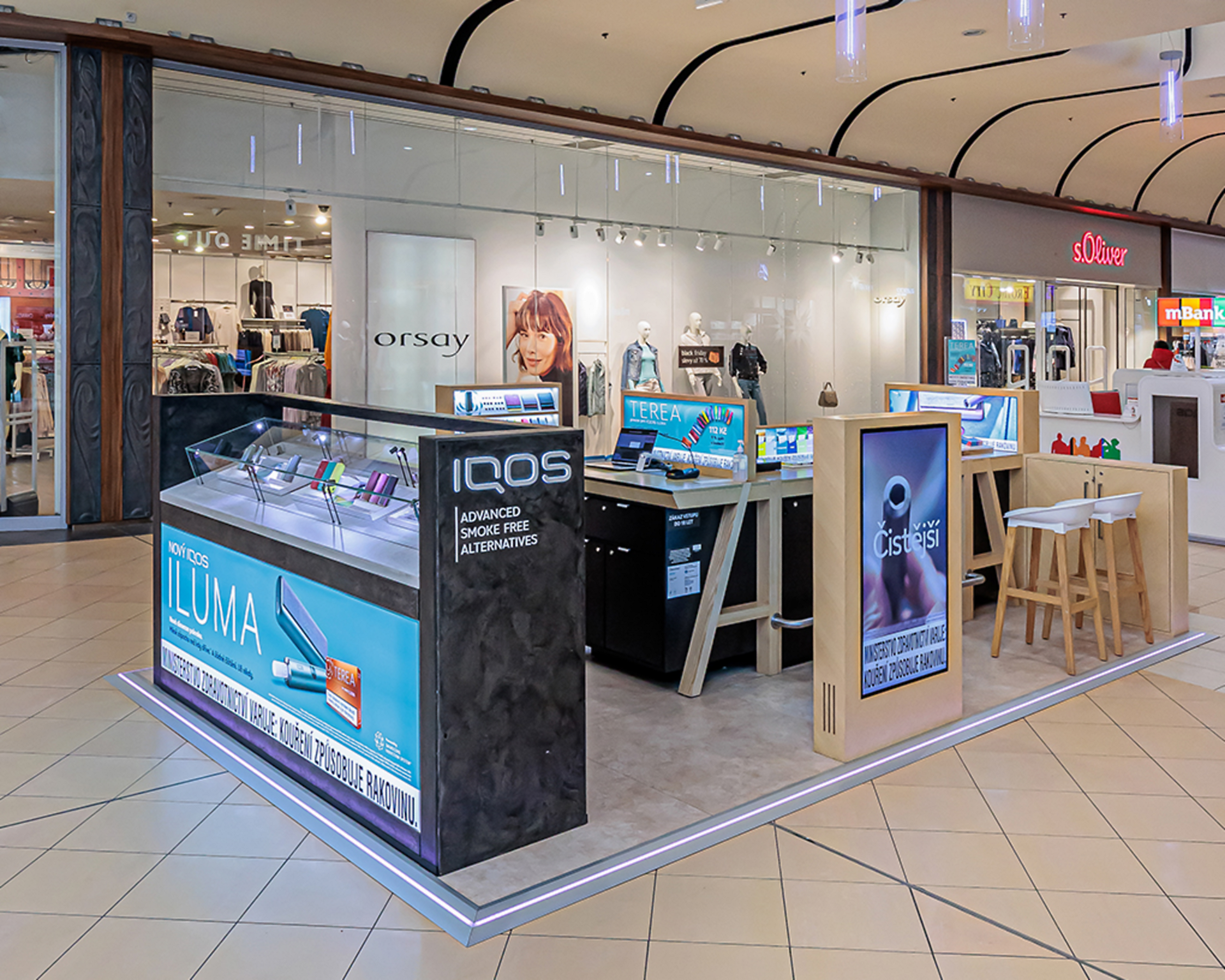 IQOS store Liberec Nisa