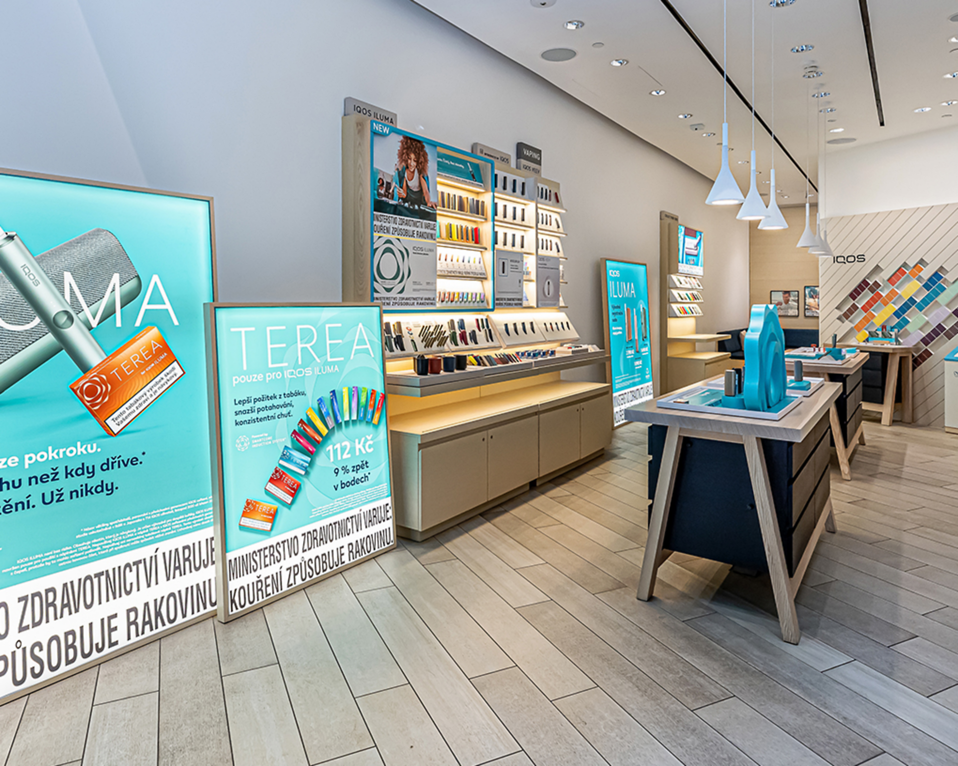 IQOS store Praha Centrum Černý Most