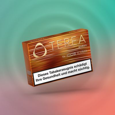 IQOS TEREA Amber Packung