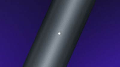 Nahaufnahme der leuchtenden LED