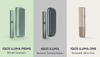 IQOS ILUMA Geräte im Vergleich