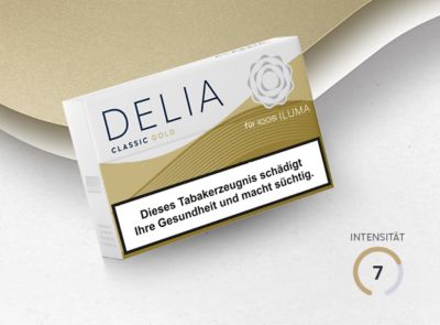DELIA Classic Gold Verpackung