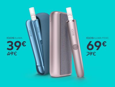 IQOS ILUMA Geräte Familie mit reduzierten Preisen, IQOS ILUMA 29€, IQOS ILUMA ONE 9 €, IQOS ILUMA PRIME 49€